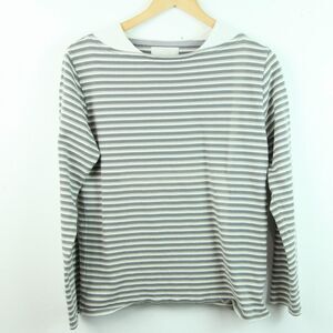 AR Aloha Rag Japan Cotton Shirt Small Long Sleeve Stripe Normcore Grunge Skate